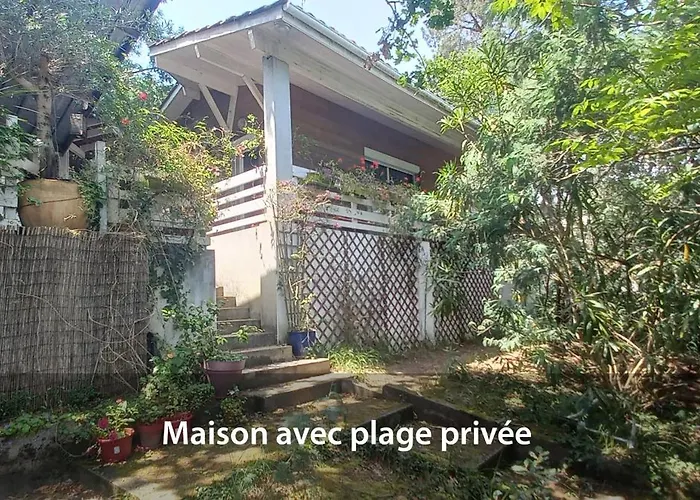 Maison Du Lac Avec Plage Privee